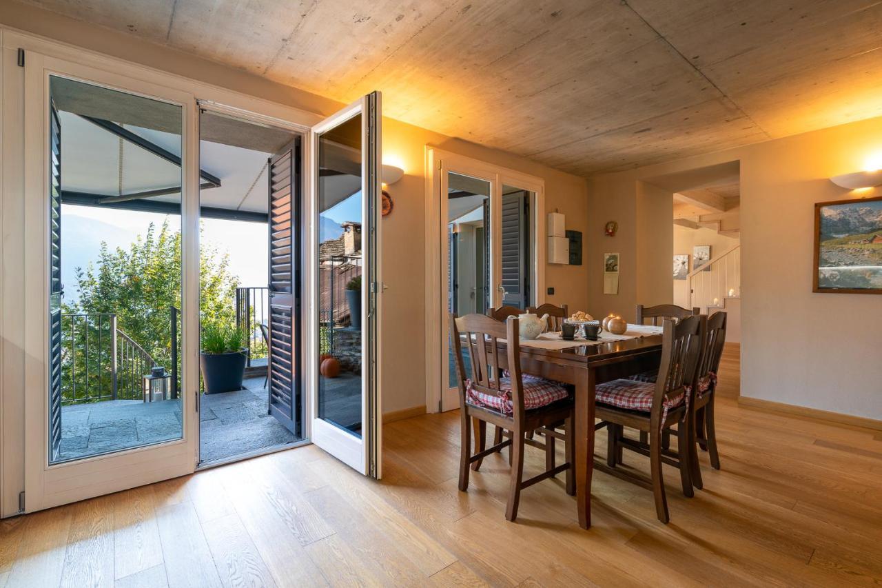 Casa Di Campagna Rosina Con Piscina E Vista Lago Gravedona Exterior foto