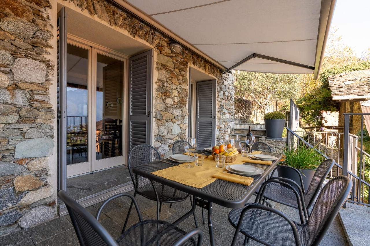 Casa Di Campagna Rosina Con Piscina E Vista Lago Gravedona Exterior foto