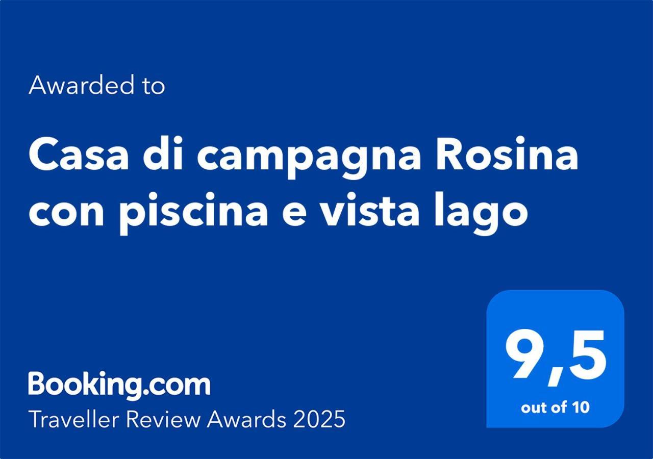 Casa Di Campagna Rosina Con Piscina E Vista Lago Gravedona Exterior foto